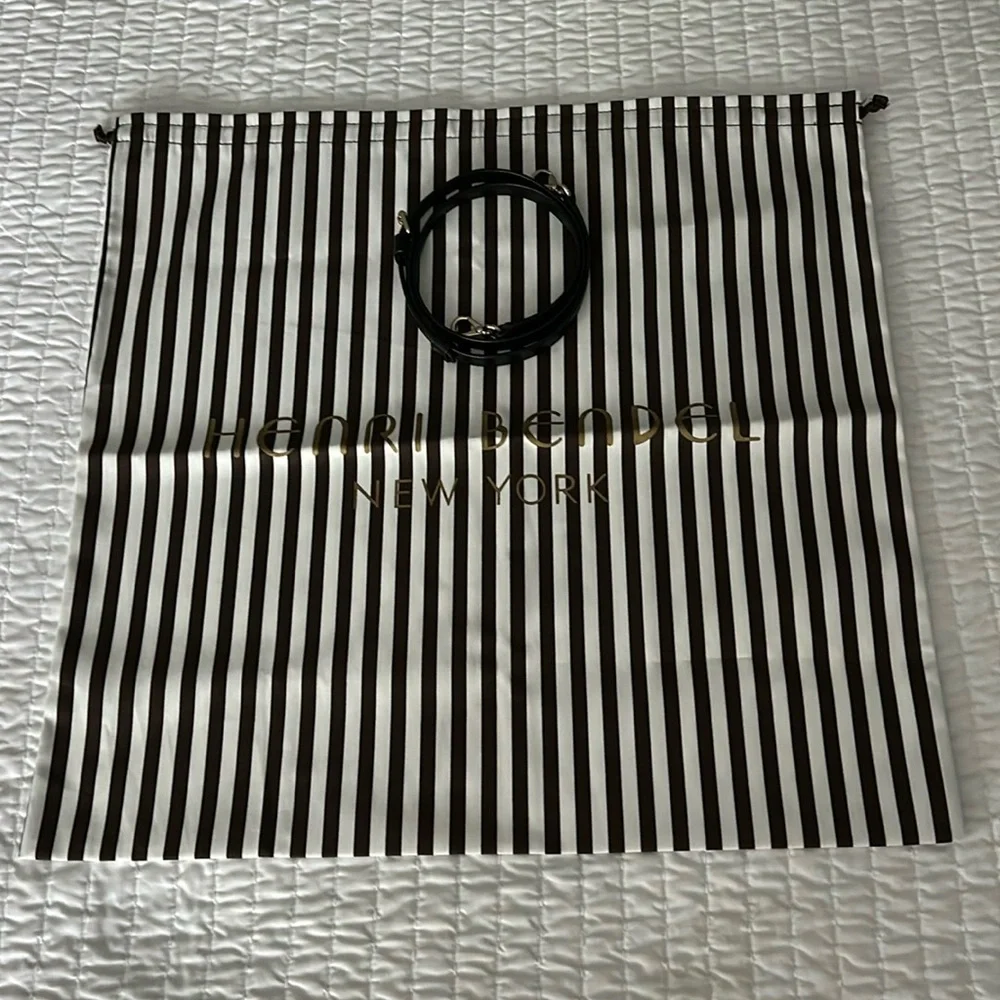 Henri Bendel Black Satchel Handbag - Picture 16 of 16